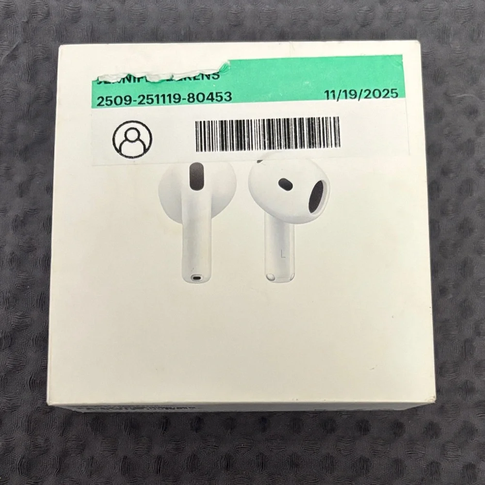 New Apple Wireless Earbuds - White